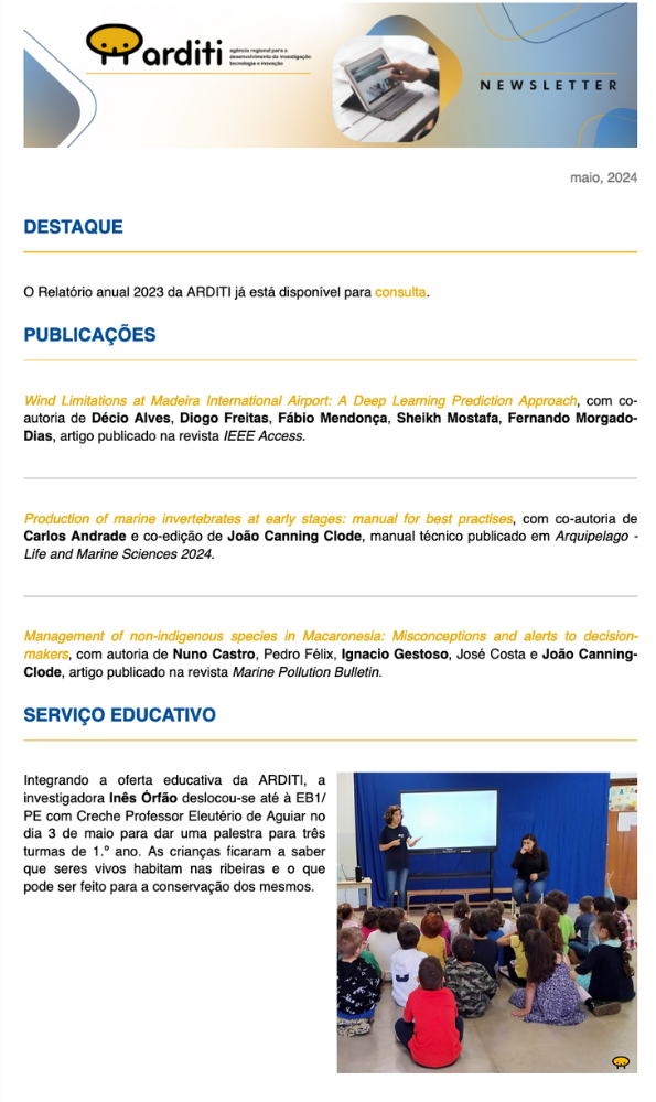 Newsletter Maio 2024