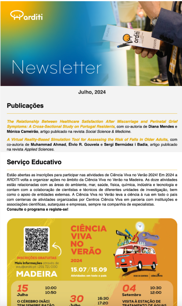 Newsletter Julho 2024