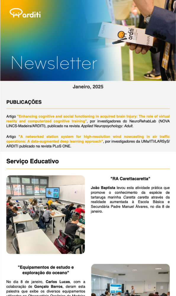 Newsletter Janeiro 2025