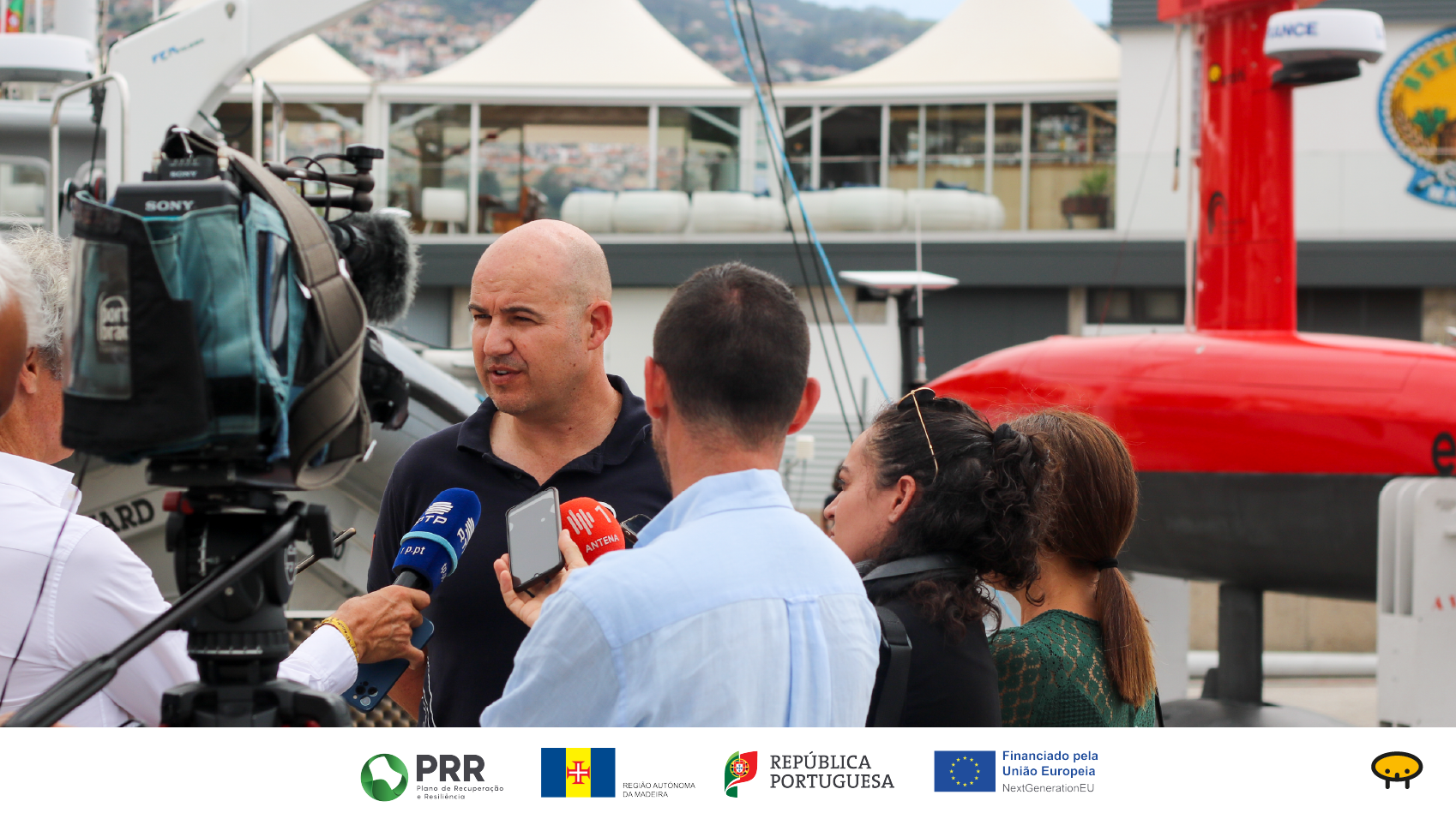 Apresentação do veículo de superfície não tripulado – DriX